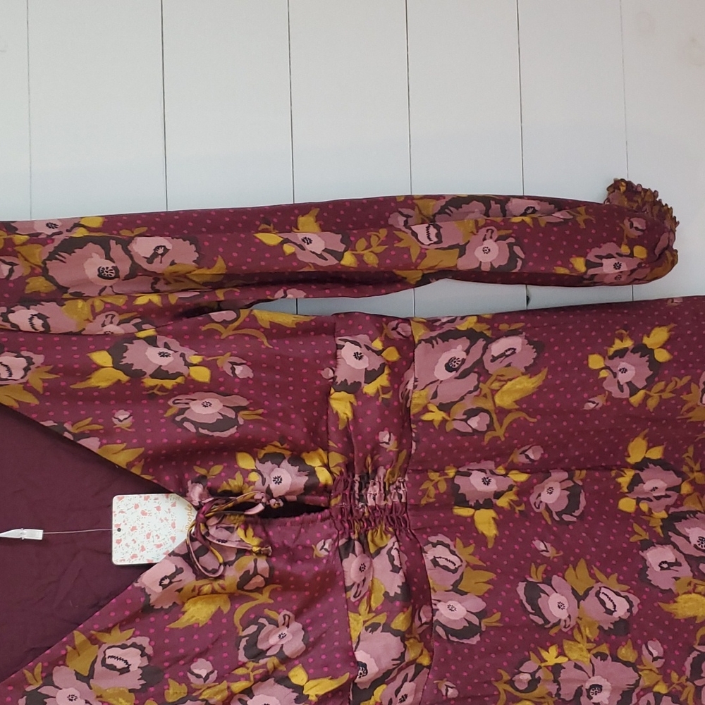Free People Purple Satin Dress - Picture 3 of 5